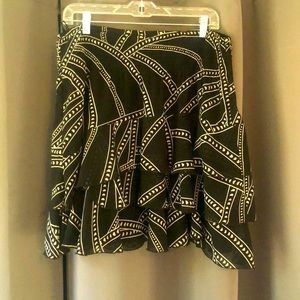 White House Black Market Tiered Skirt